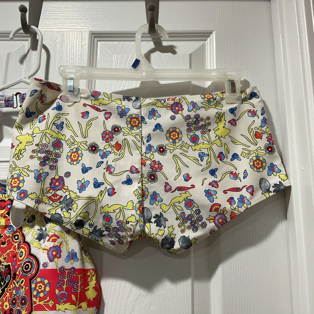 2 piece Swim suit bathing suit dress with matching panties M